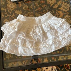 LOVE SHACK FANCY
White ruffle skirt